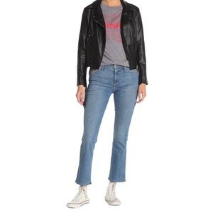 MOTHER The Rascal Ankle Be Good to Me Medium Wash Cropped Jean 27